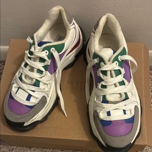 Steve Madden  Sneakers with Purple and Green Accents